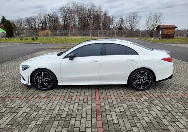 Mercedes-Benz CLA cena 213900 przebieg: 9977, rok produkcji 2023 z Biała małe 379